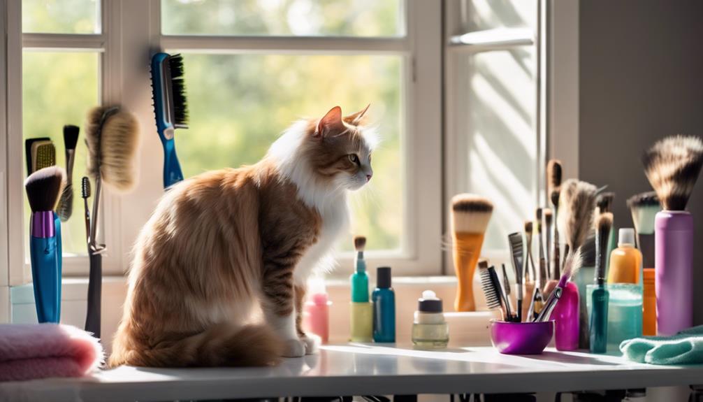Cat Brushing Techniques