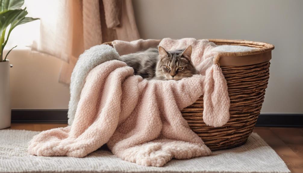 Cozy Bedding Options for Cats